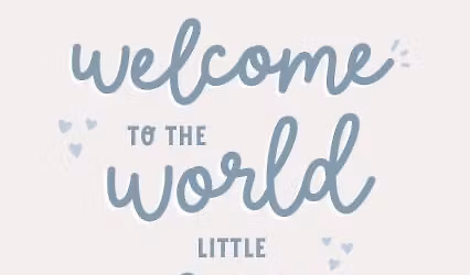 Welcoming Baby Greyson