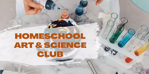 Homeschool Art & Science Club - Northern Lights Painting