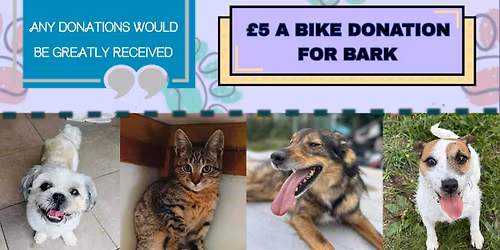 Soul Takers MCC charity ride to Babworth rescue kennels