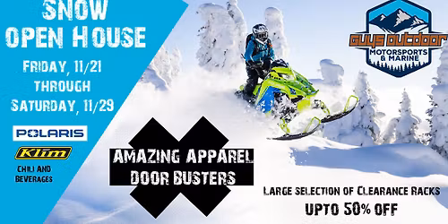 Snowmobile Open House