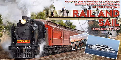 Rail and Sail - Sunday 2nd November 2025