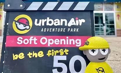 URBAN AIR IS OPENING THIS SATURDAY