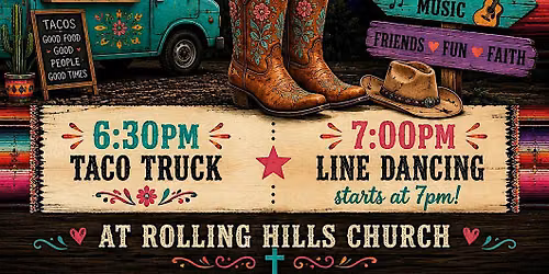 All Ladies Line Dancing and Taco Truck Event