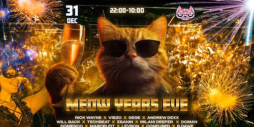 MEOW YEARS EVE \u2718 CAT BUDAPEST \/\/ 12.31.