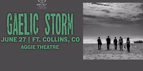 Gaelic Storm with The House Wrens | Aggie Theatre | Presented by KRFC 88.9 FM