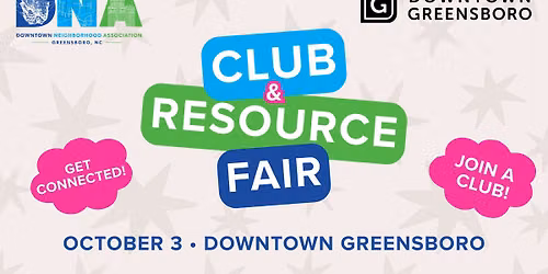 Downtown Neighborhood Association Club & Resource Fair