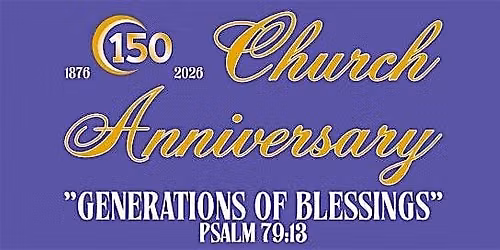 Providence Baptist Church 150th Year Anniversary Banquet
