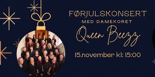 F\u00f8rjulskonsert med Queen Beezz. DAGTID!!