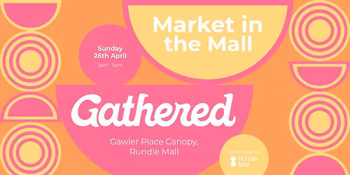 Gathered Market in the Mall