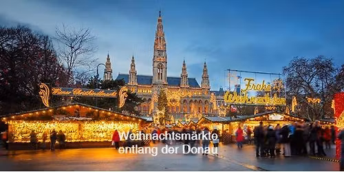 Weihnachtsm\u00e4rkte entlang der Donau - Flussgenuss