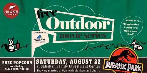FREE Outdoor Movie Series: Jurassic Park