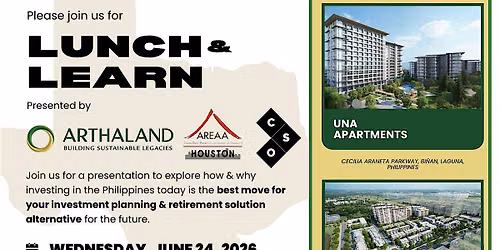 ARTHALAND Presentation Event | AREAA Houston Lunch & Learn