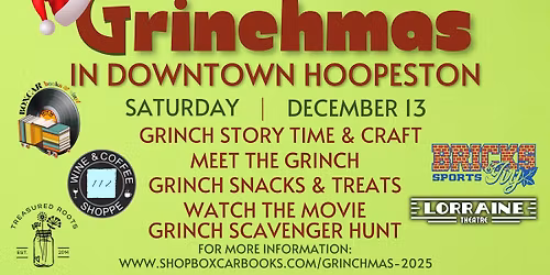 Grinchmas in Downtown Hoopeston