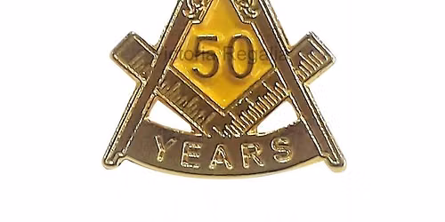 CELEBRATING 50 YEARS IN FREEMASONRY - MEL CROSS