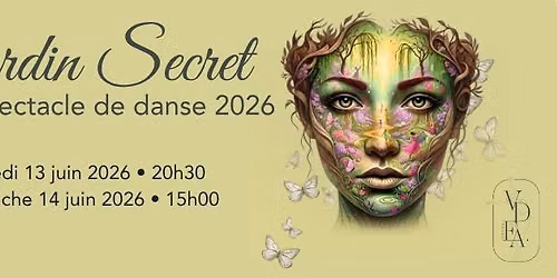 Le Jardin Secret - Spectacle 2026
