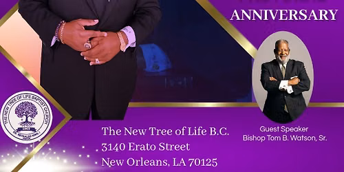 Dr. Reynaldo King I 3rd. Pastoral Anniversary