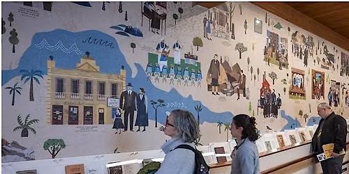 Tour of the Yiddish Book Center's exhibit: "Yiddish: A Global Culture"