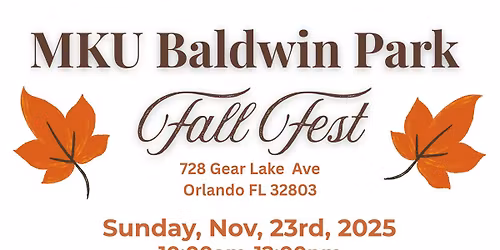 MKU Baldwin Park Fall Festival