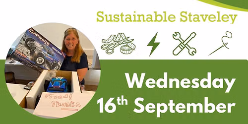 Staveley Pop-up Repair & Skills Cafe - Staveley Institute