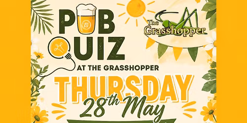 \ud83c\udf38\ud83c\udf43\ud83d\udca1QUIZ NIGHT AT THE HOPPERS\ud83d\udca1\ud83c\udf43\ud83c\udf38