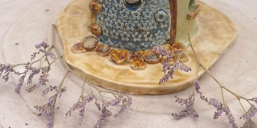 Ceramic Hand Building Workshop - Fairy House Tealight
