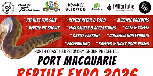 Port Macquarie Reptile Expo 2026