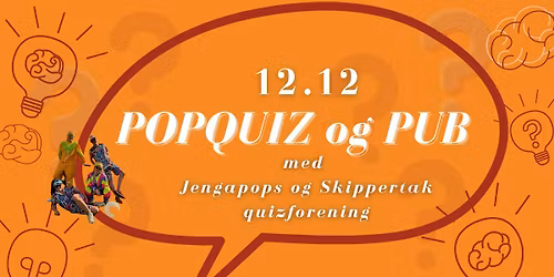 Popquiz og pub med Jengapops og Skippertak quizforening