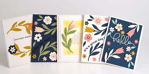 Floral Greetings Card Class