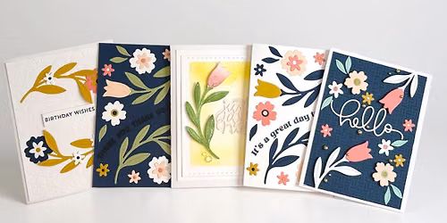Floral Greetings Card Class