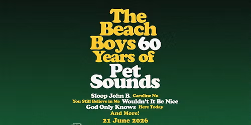 The Beach Boys: 60 Years of Pet Sounds