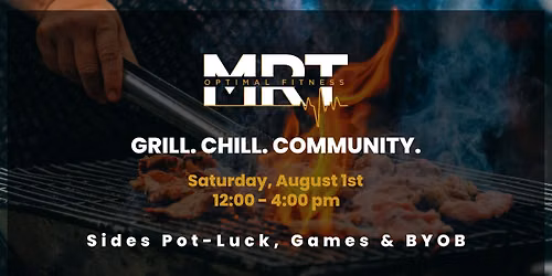 Summer BBQ Social + Hangout at MRT Optimal Fitness