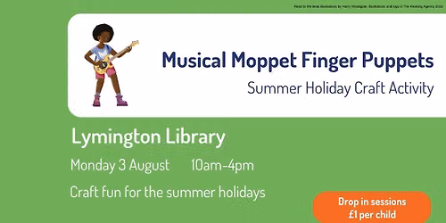 Musical Moppet Finger Puppets