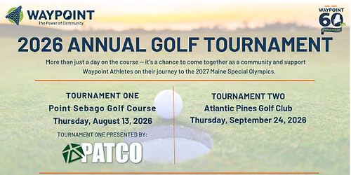 Waypoint Golf Tournament - September 24, 2026