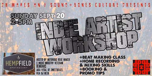 Indie (music) Artist Workshop FREE