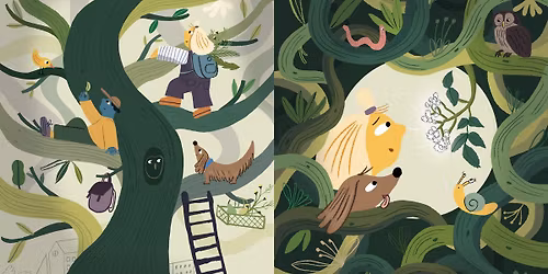 Barnas l\u00f8rdag: Flora + Multe og den spiselige byen