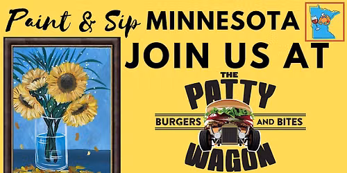 September 12 Paint & Sip at The Patty Wagon