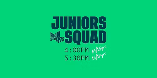 JUNIORS CLIMBING PROGRAM