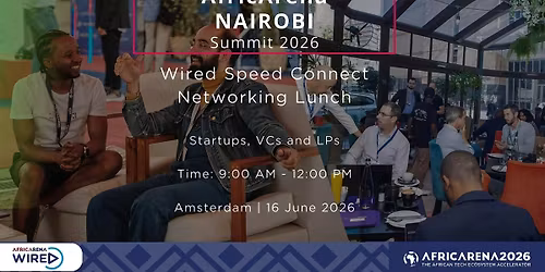 AfricArena Amsterdam Wired Speed Connect 2026