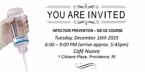 Infection Prevention SSI CE dinner and course