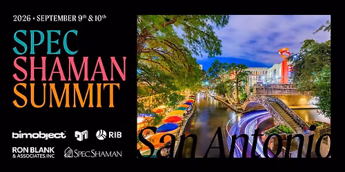 The Spec Shaman Summit \u2022 San Antonio, Fall 2026