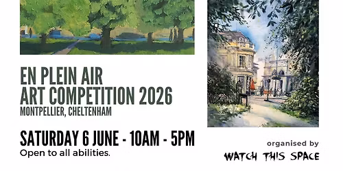En Plein Air Art Competition, Montpellier Gardens, Cheltenham 