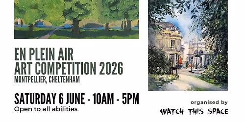 En Plein Air Art Competition, Montpellier Gardens, Cheltenham 
