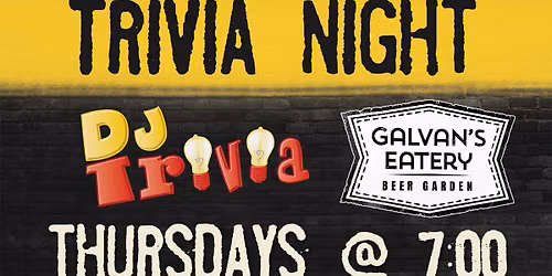 DJ Trivia at Galvan's Eatery