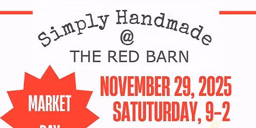 Craft Market Day @ Simply Handmade at the Red Barn