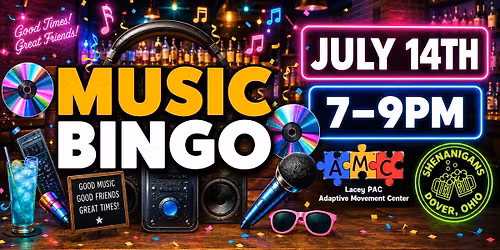Mix Tape Music Bingo