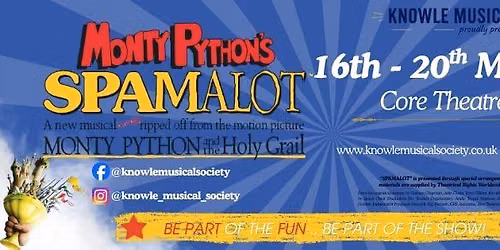 SPAMALOT launch Night !!