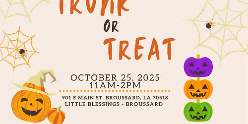 Trunk or Treat Family Fun Day