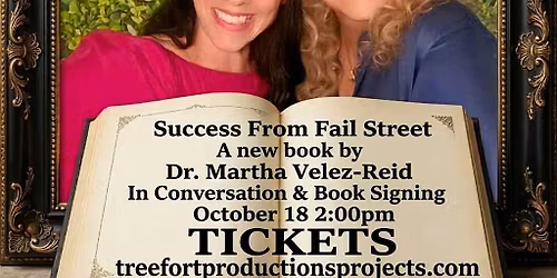 Success From Fail Street Interview and Book Signing with Dr. Martha Velez-R