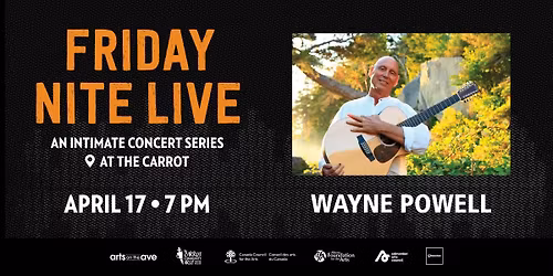 Friday Nite Live Music Series - Wayne Powell