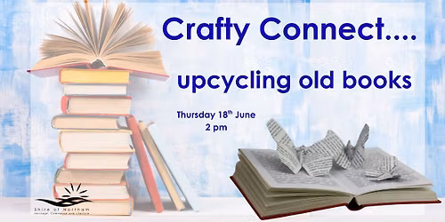 Crafty connect - altering old books
